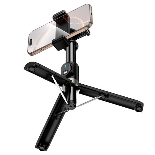 Селфі-монопод HOCO Prestigio multifunctional tripod K101 |BT5.2, Remote, 95cm| black