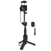 Монопод-тріпод HOCO Feliz single-axis live broadcast holder K90 |160-700, 4.5-7"| black
