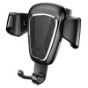 Тримач BASEUS Gravity metal black