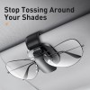 Автомобільний тримач для окулярів Baseus Platinum Vehicle Eyewear Clip (clamping type) black