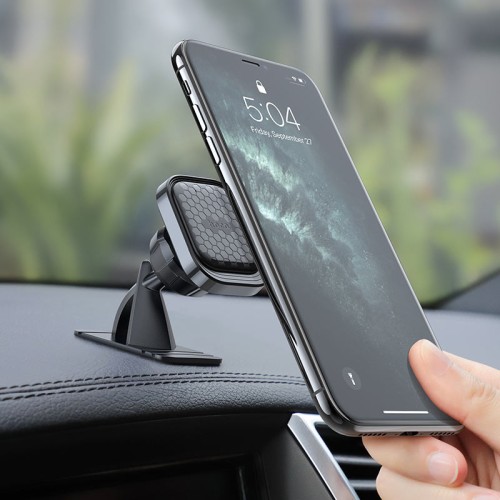 Тримач HOCO Fuerte series center console magnetic car holder S47 |360°| black