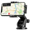 Тримач HOCO Touareg one-touch center console car holder CA76 black