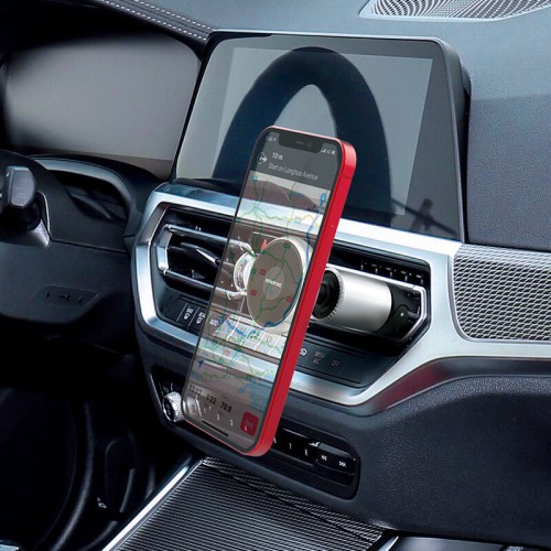 Тримач BOROFONE Cool move air outlet magnetic car holder extended version BH47 black