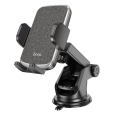 Тримач HOCO Polaris push-type telescopic suction cup car holder CA95 black