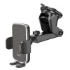 Тримач HOCO Polaris push-type telescopic suction cup car holder CA95 black