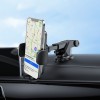 Тримач HOCO Polaris push-type telescopic suction cup car holder CA95 black