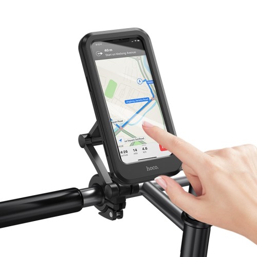 Тримач HOCO Rider waterproof bicycle stand CA101 |4.5-7", 190x100mm base| black
