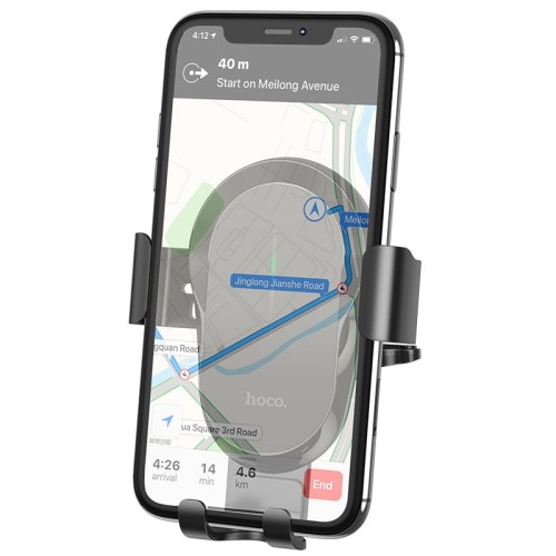 Тримач HOCO Guide three-axis linkage wireless charging car holder CA105 |15W Max| black