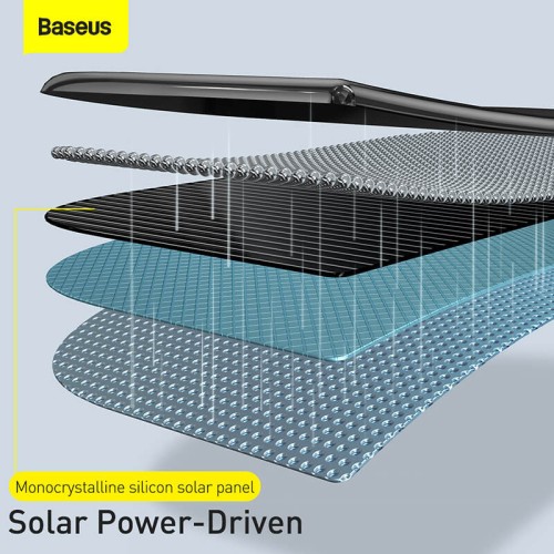 Тримач BASEUS Smart Solar Power Wireless Cycling Electric Holder IP54 |4.7-6.7"| (SUZG010001) black