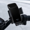 Тримач BASEUS Smart Solar Power Wireless Cycling Electric Holder IP54 |4.7-6.7"| (SUZG010001) black