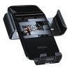 Тримач BASEUS Smart Solar Power Wireless Cycling Electric Holder IP54 |4.7-6.7"| (SUZG010001) black