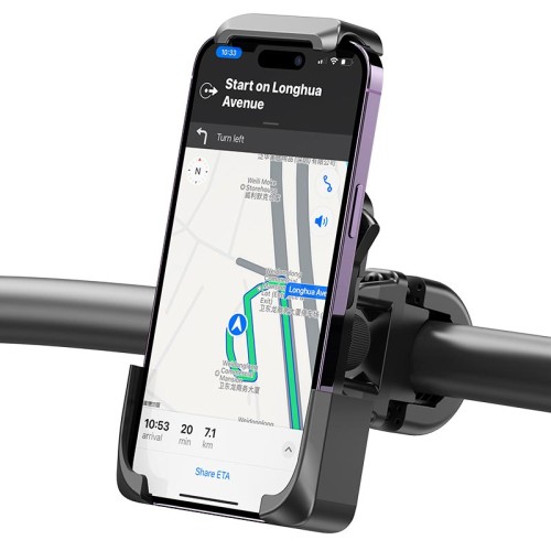 Тримач HOCO Fair bicycle motorcycle universal holder DCA28 |4.7-7.1| black