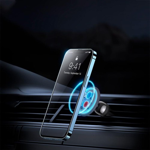 Тримач Магнітний Baseus C01 Magnetic Phone Holder (Air Outlet Version) black