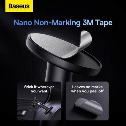 Тримач магнітний Baseus C01 Magnetic Phone Holder (Stick-on Version) black