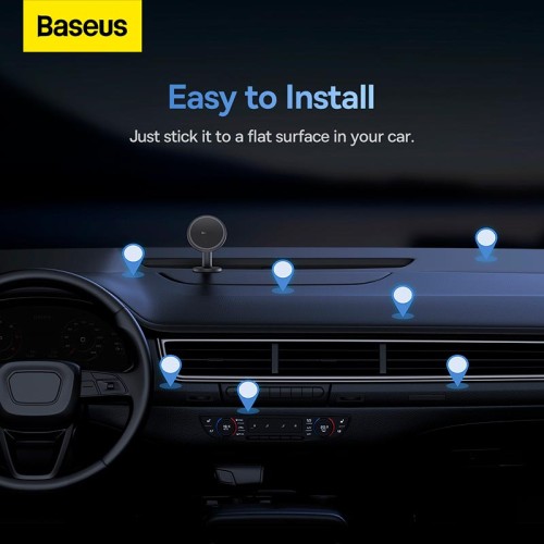 Тримач магнітний Baseus C01 Magnetic Phone Holder (Stick-on Version) black