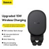 Тримач Baseus Stable Gravitational Wireless Charging Car Mount Pro (Air Outlet Version) |15W| black