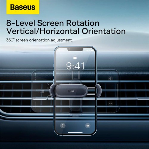 Тримач Baseus Steel Cannon 2 Air Outlet Car Mount (SUGP000001) black