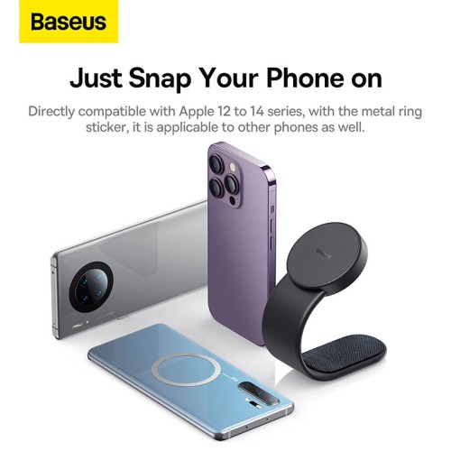 Тримач Магнітний Baseus C02 Magnetic Phone Holder (SUCC000201) black