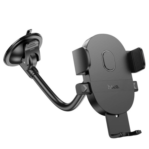 Тримач HOCO Mighty one-button car holder (windshield) H20 black