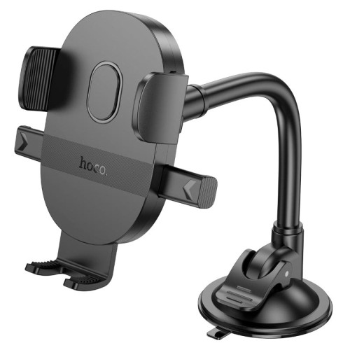 Тримач HOCO Mighty one-button car holder (windshield) H20 black