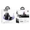 Тримач HOCO Journey wireless fast charging car holder HW5 (center console) black
