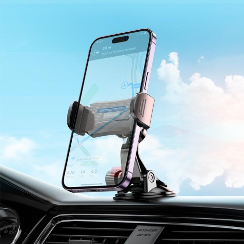 Тримач Borofone Enlighten clip car holder(center console) BH89 |4.5-7"| black