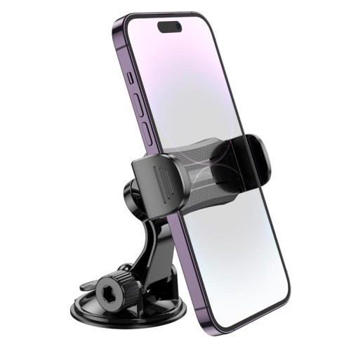 Тримач Borofone Enlighten clip car holder(center console) BH89 |4.5-7"| black