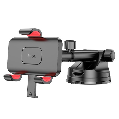 Тримач HOCO Dragon automatic clamping car holder H22 (center console) black