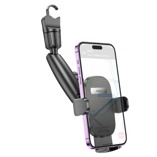 Тримач HOCO Waves rearview mirror car holder H17 |4.7-7"| black