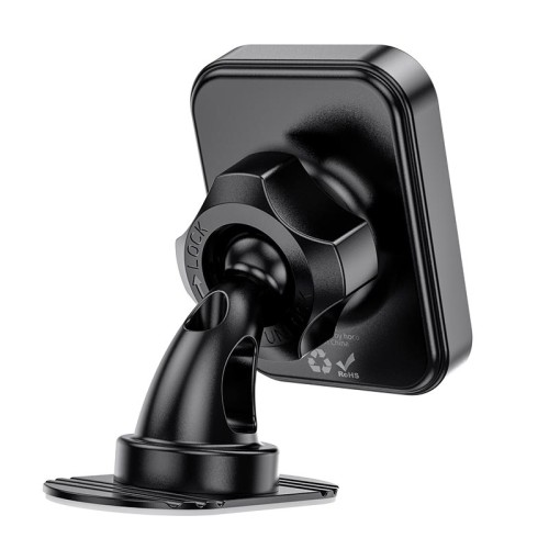 Тримач HOCO Cheetah magnetic car holder (center console) H33 black
