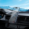 Тримач HOCO Precious ring magnetic car holder H46 (air outlet) |4.5-7"| black