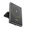Тримач HOCO Precious magnetic wireless fast charging car holder HW19 (air outlet) |15W, 4.5-7"| black