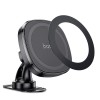 Тримач HOCO Cheetah magnetic ring car holder H35 (center console) black