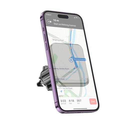 Тримач HOCO Climber magnetic car holder H40 (air outlet) black