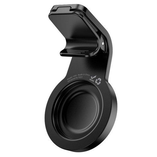 Тримач HOCO Show ring magnetic car holder H59 (L Type air outlet) |4.3-7"| black