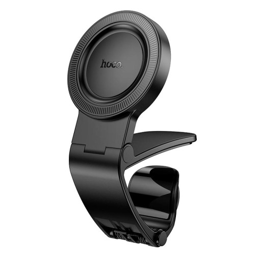 Тримач HOCO Show ring magnetic car holder H60 (dashboard) |4.6-7"| black
