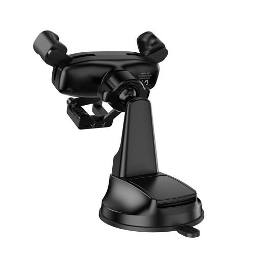 Тримач HOCO Gamble gravity linkage car holder H67 (center console) |4.5-7"| black