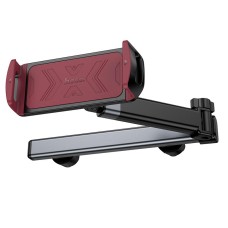Тримач HOCO Gamble telescopic tablet car holder H69 (rear pillow) |4.5-13"| black-red