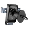 Тримач Hoco Gamble gravity Car holder H70 (air outlet) |4.5-7"| black