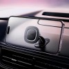 Тримач HOCO H73 Crown magnetic car holder (center console) |4.5-7"| black