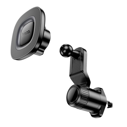 Тримач HOCO Crown ring magnetic car holder (air outlet) H74 |4.5-7"| black