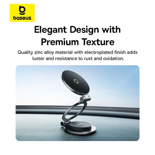 Тримач Baseus MagPro Series II Magnetic Car Mount Stick-on Version black