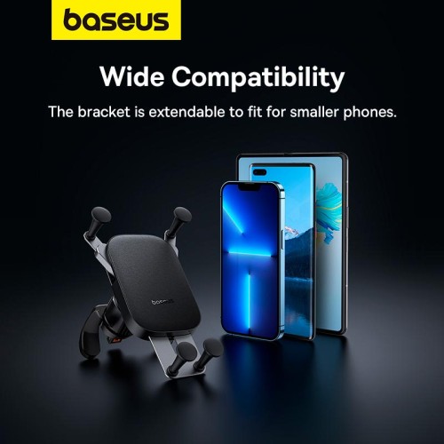 Тримач Baseus UltraControl Mega Series Folding Screen Phone Car Mount black