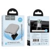 Тримач HOCO Crystal magnetic wireless fast charging car holder HW17 (air outlet) |15W| grey