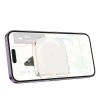 Тримач HOCO Crystal magnetic wireless fast charging car holder HW17 (air outlet) |15W| grey