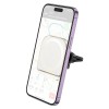 Тримач HOCO Crystal ring magnetic car holder H42 (air outlet) white
