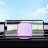 Тримач HOCO Crystal ring magnetic car holder H42 (air outlet) white