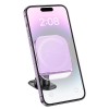 Тримач HOCO Crystal ring magnetic car holder H43 (center console) white
