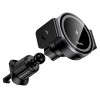 Тримач HOCO Power electric magnetic wireless fast charging car holder (air outlet) HW35 |15W| black