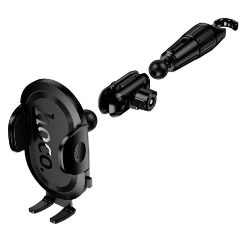 Утримувач HOCO Rally ultra-thin car holder (rear view mirror) H88 |4.5-7"| black